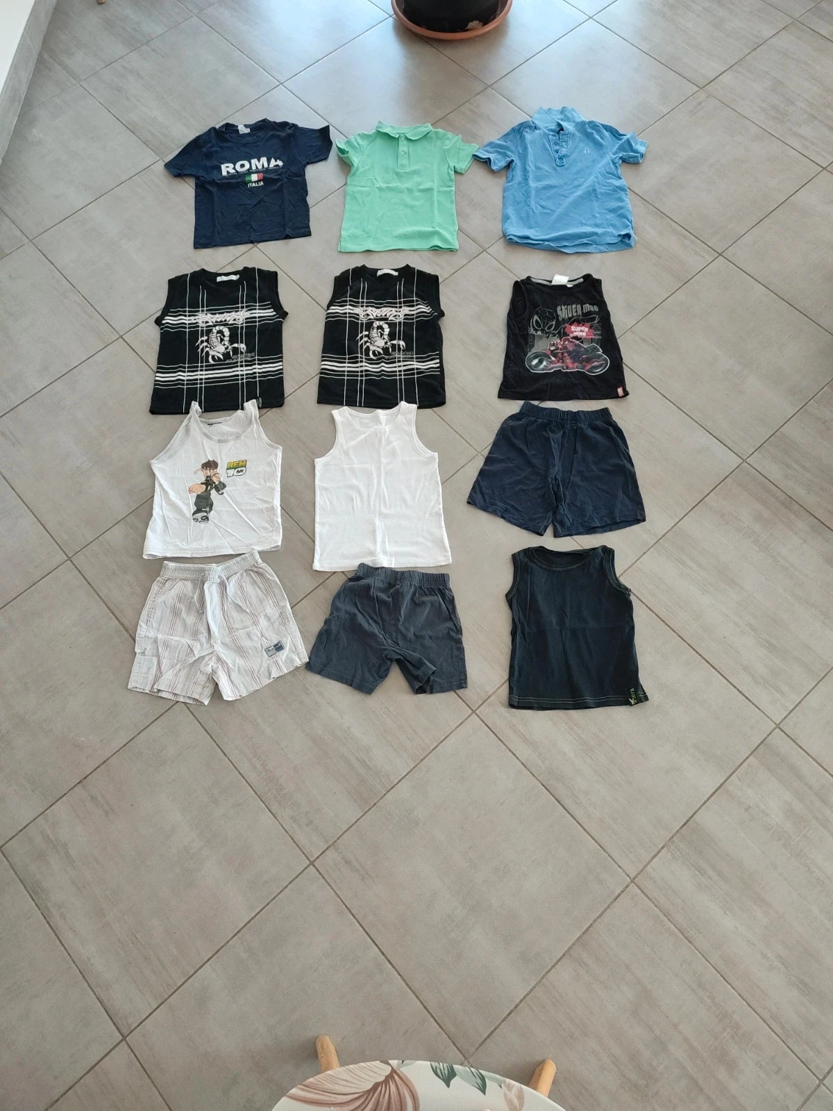 Lot de vêtements garçon été 6 ans
